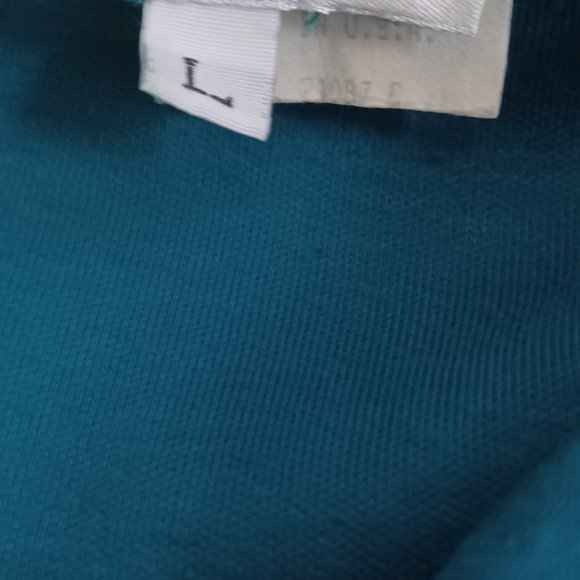 Teal knit dress - Picture 4 of 6